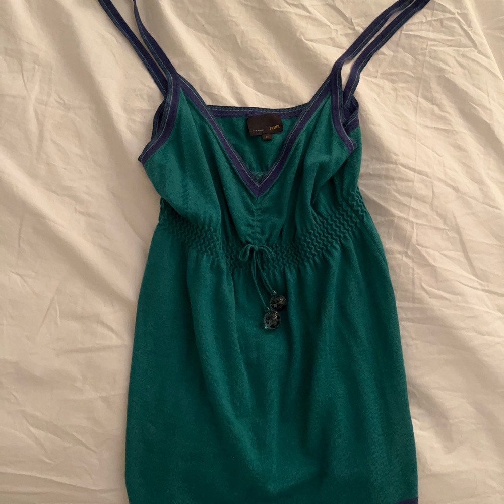 Fendi knit tank top